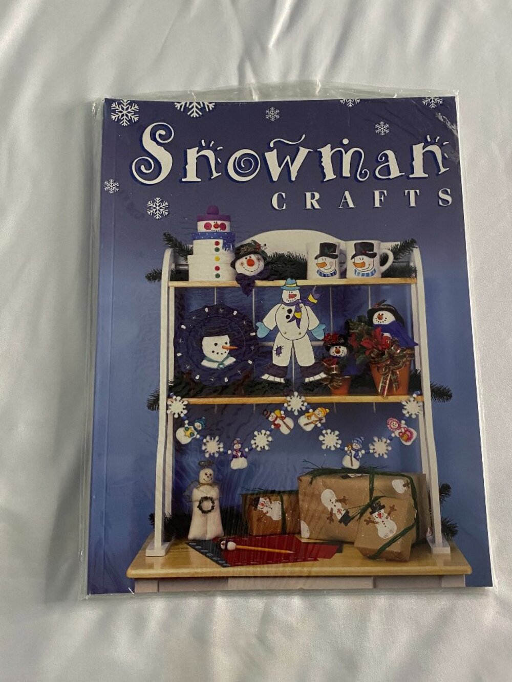 Snowman Crafts Christmas Holiday Craft Book New Sealed